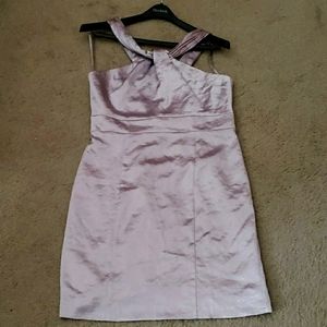 The Limited Dress. Bare Shoulder. Silver. Sz14.NWT
